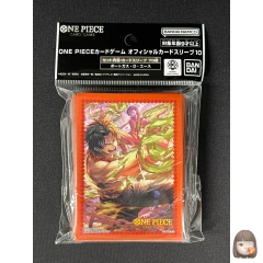 Portgas D. Ace 70 Sleeves Japanese One Piece Card Game Official Vol. 10 BK83